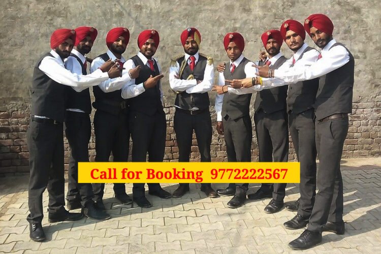 Military Army Bagpiper Band Booking for Ganesh Utsav Diwali Shobha Yatra Nagar Kirtan Varghoda