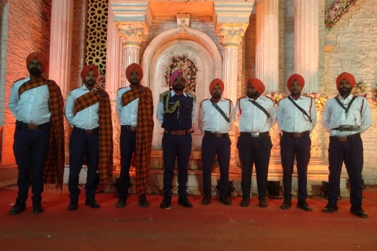 Fauji Army Bagpiper band in india