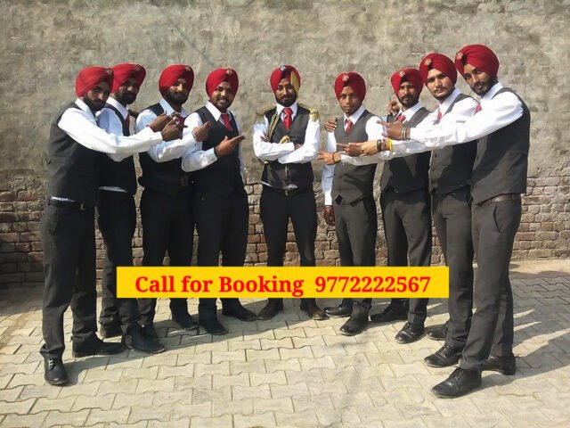 Sikh Bagpiper Musical Band for Deeksharthi Varghoda Shobha Yatra Military Army Fauji Band for Vargoda Shobha yatra