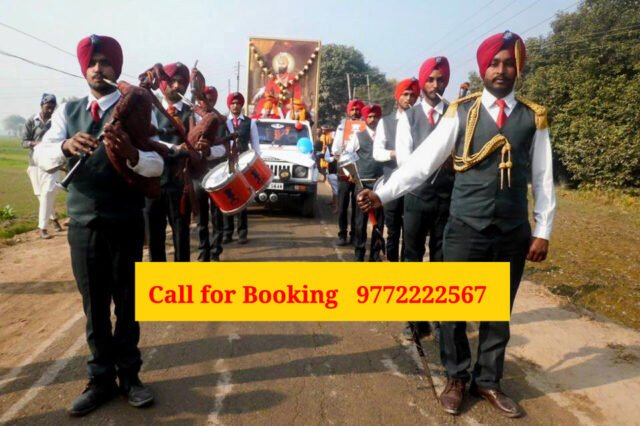 Army Bagpiper Band Booking for Shobha Yatra Nagar Kirtan Road Show Delhi NCR Gurgaon Mumbai Noida Jaipur Jodhpur