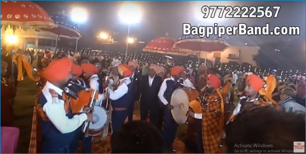 Bagpipe Band in Rampur Shahjahanpur Farrukhabad Mirzapur
