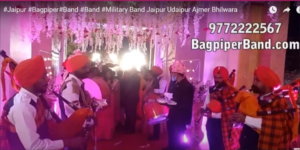 Bagpipe Band in Bhilwara Alwar Bharatpur