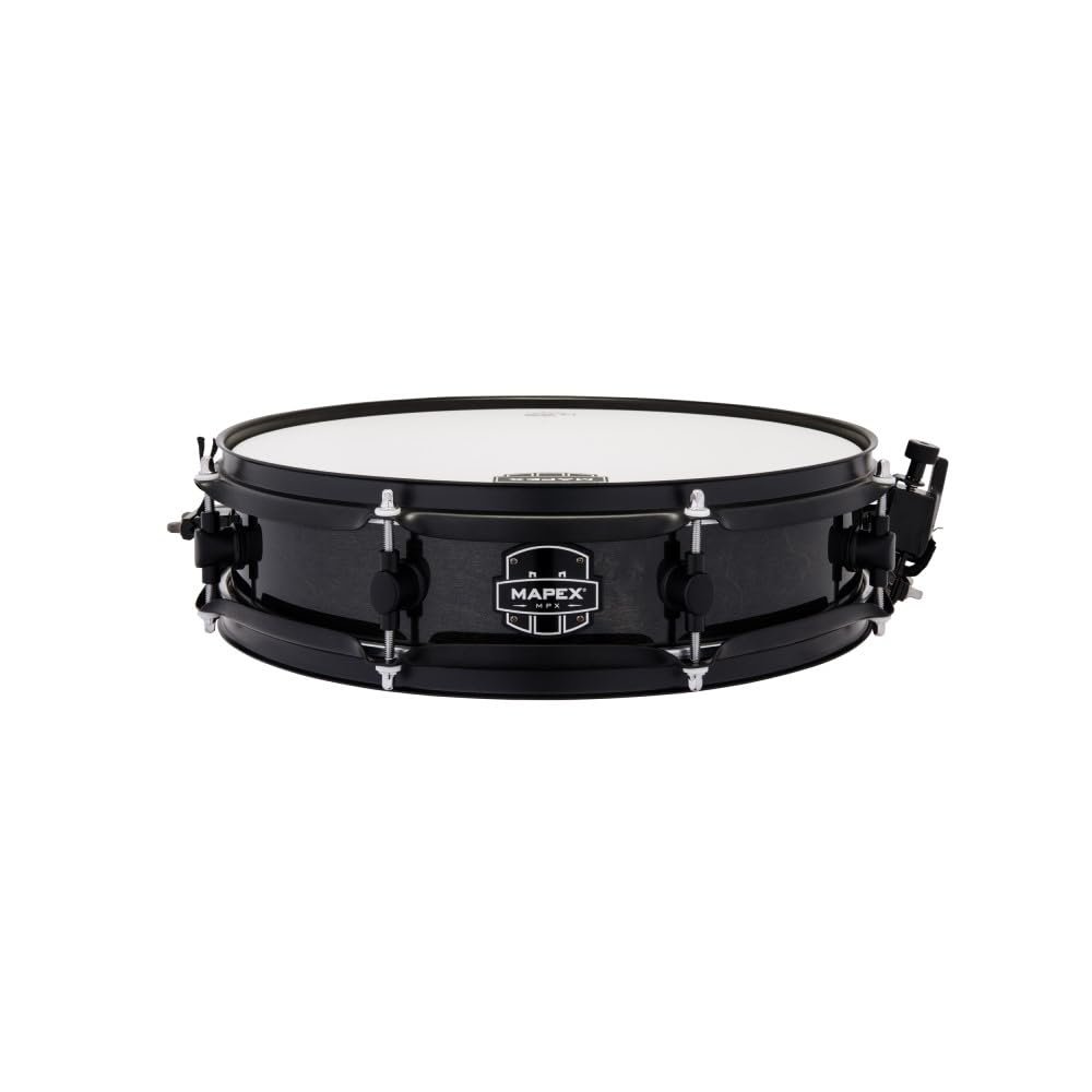 Mapex MPNMP4350BMB MPX Maple/Poplar Piccolo Snare Drum, 14"(36cm) x 3.5"(9cm) - Black1

Product description