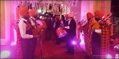 Pipe Band for Shobha Yatra Nagar Kirtan