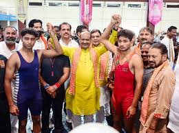 Bagpiper Band Performance-U 20 National Wrestling Championship 2025 Kota