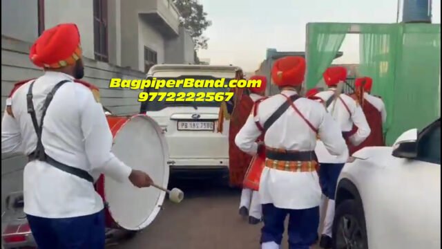 Bagpiper Band in North Kolkata