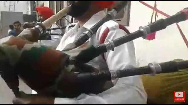 Hire Bagpiper Band for Nagar Kirtan Shobha Yatra Prakash Utsav